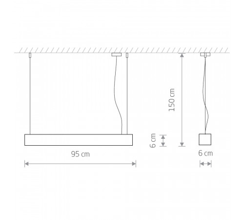 Подвесной светильник Nowodvorski Soft Led 90x6 7547 Подвесной светильник Nowodvorski Soft Led 90x6 7547