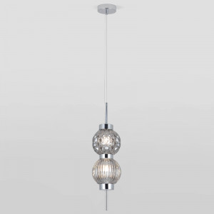 Подвесной светильник Eurosvet Plaza 50186/2 хром