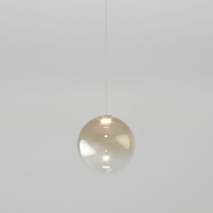 Подвесной светильник Eurosvet Wonder 50232/1 LED янтарный a058637