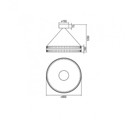 Подвесной светильник Vele Luce Faccia VL1694P02 Подвесной светильник Vele Luce Faccia VL1694P02