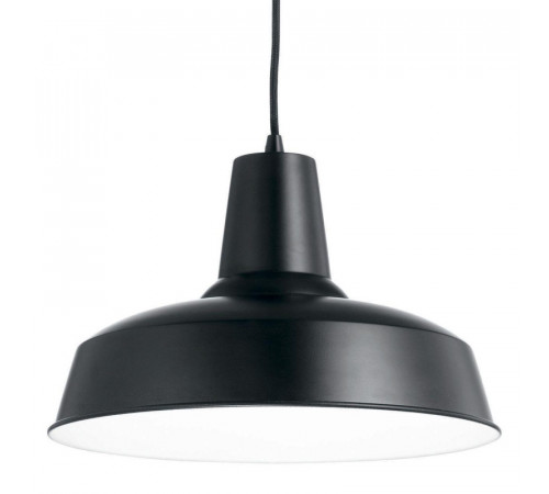 Подвесной светильник Ideal Lux Moby SP1 Nero 093659 Подвесной светильник Ideal Lux Moby SP1 Nero 093659