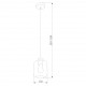 Подвесной светильник TK Lighting 6695 Marco