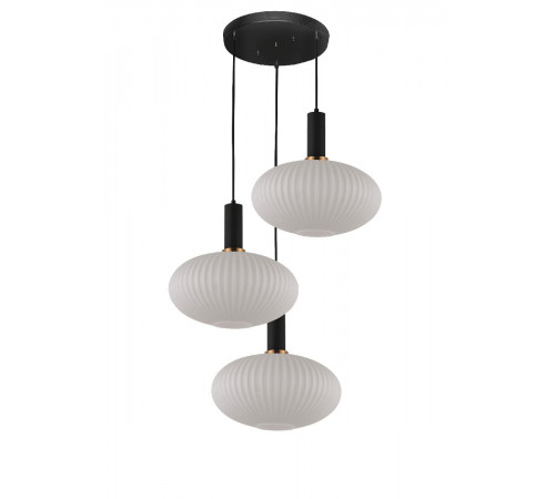 Подвесной светильник Lumina Deco Floril LDP 1216-3 WT+BK Подвесной светильник Lumina Deco Floril LDP 1216-3 WT+BK