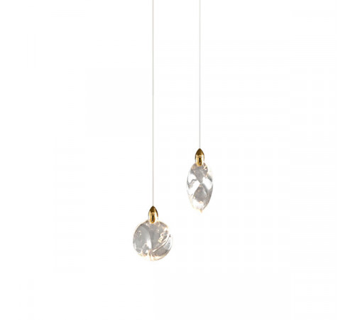 Подвесной светильник Delight Collection Colvin MT9176-2H titanium gold Подвесной светильник Delight Collection Colvin MT9176-2H titanium gold