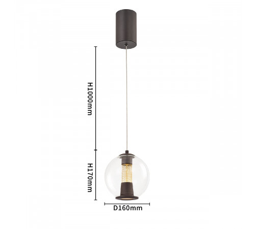 Подвесной светильник Favourite Boble 4550-1P Подвесной светильник Favourite Boble 4550-1P