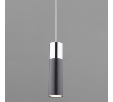 Подвесной светильник Eurosvet Double Topper 50135/1 LED хром/черный