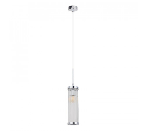 Подвесной светильник Crystal Lux Tadeo SP1 D100 Chrome/Transparente Подвесной светильник Crystal Lux Tadeo SP1 D100 Chrome/Transparente