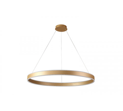 Подвесной светодиодный светильник Crystal Lux MUCHOS SP88W LED D1000 GOLD Подвесной светодиодный светильник Crystal Lux MUCHOS SP88W LED D1000 GOLD