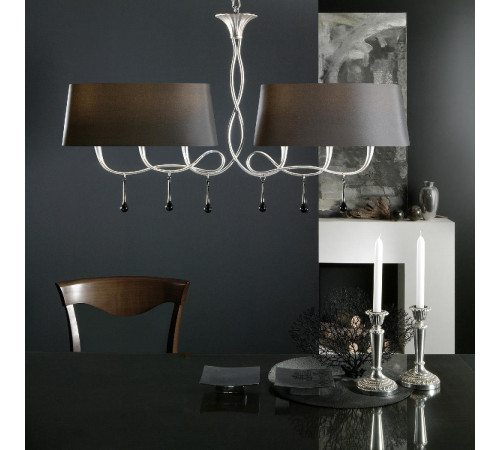 Подвесной светильник Mantra Paola Painted Silver 3531 Подвесной светильник Mantra Paola Painted Silver 3531