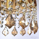 Подвесной светильник Bohemia Ivele Crystal 5478/22 G Amber/M-1G Leafs K721