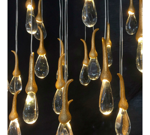 Подвесной светильник Delight Collection Seed OMG07287-11 gold Подвесной светильник Delight Collection Seed OMG07287-11 gold