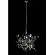 Подвесной светильник Crystal Lux GARDEN SP3 D400 CHROME