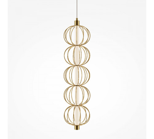 Подвесной светильник Maytoni Golden Cage MOD216PL-L10G3K Подвесной светильник Maytoni Golden Cage MOD216PL-L10G3K