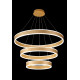 Подвесной светодиодный светильник Crystal Lux MUCHOS SP158W LED D400+600+800 GOLD