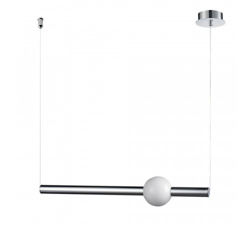 Подвесной светодиодный светильник Lumien Hall Greniya LH8023/1PC-CR-WT Подвесной светодиодный светильник Lumien Hall Greniya LH8023/1PC-CR-WT