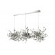 Подвесной светильник Crystal Lux GARDEN SP3х3 L1200 CHROME