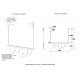 Подвесной светильник Crystal Lux VALENTIN SP22W LED GOLD