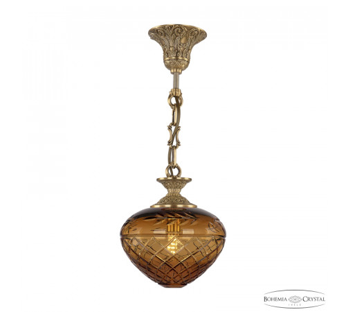 Подвесной светильник Bohemia Ivele Crystal 7003P/18 FP Amber/H-1B