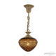 Подвесной светильник Bohemia Ivele Crystal 7003P/18 FP Amber/H-1B