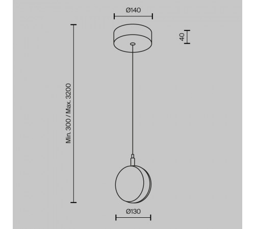 Подвесной светильник Maytoni Mind MOD299PL-L10BC3K Подвесной светильник Maytoni Mind MOD299PL-L10BC3K