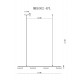 Подвесной светильник MyFar Milla MR1002-4PL