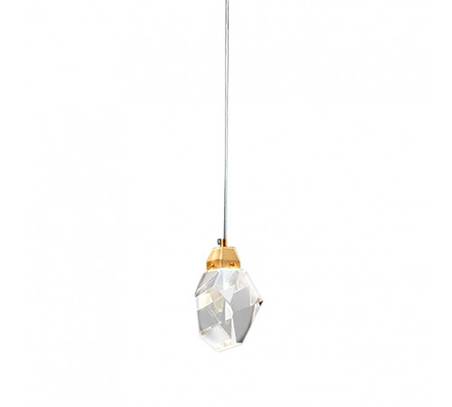 Подвесной светильник Delight Collection Crystal rock OM820083-1G (MD-020B-1 gold) Подвесной светильник Delight Collection Crystal rock OM820083-1G (MD-020B-1 gold)