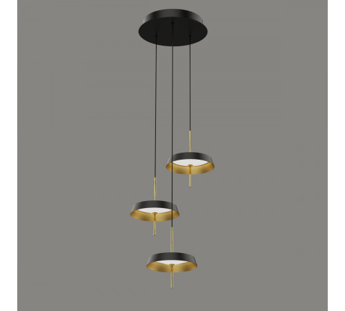 Подвесной светильник DeLight Collection MD18001061-3B black/gold