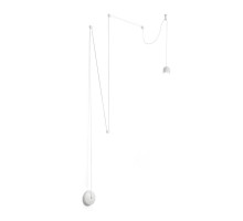 Подвесной светодиодный светильник Ideal Lux Tall SP1 Small Bianco 196794
