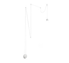 Подвесной светодиодный светильник Ideal Lux Tall SP1 Small Bianco 196794