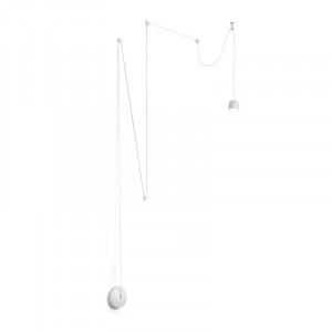 Подвесной светодиодный светильник Ideal Lux Tall SP1 Small Bianco 196794