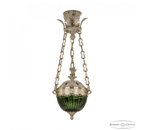 Подвесной светильник Bohemia Ivele Crystal 71000P/20AZ GW Clear-Green/H-1K Y8 FA1S