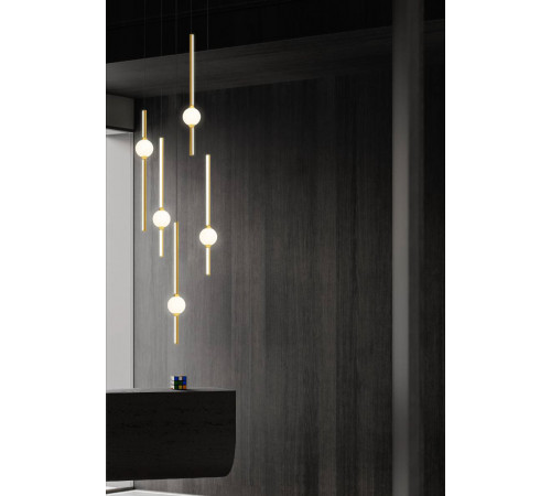 Подвесной светильник Delight Collection MD21001050 MD21001050-1A black/gold Подвесной светильник Delight Collection MD21001050 MD21001050-1A black/gold