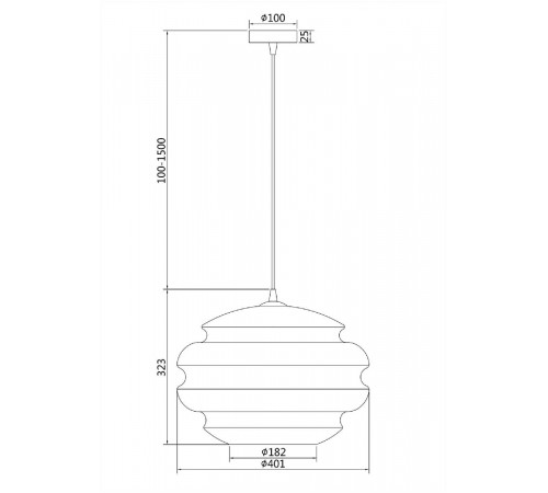 Подвесной светильник Maytoni Ruche P078PL-01BL Подвесной светильник Maytoni Ruche P078PL-01BL