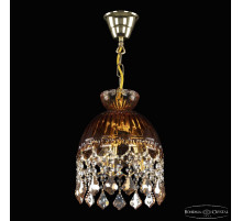 Подвесной светильник Bohemia Ivele Crystal 5478/22 G Amber/M-1G Leafs K721