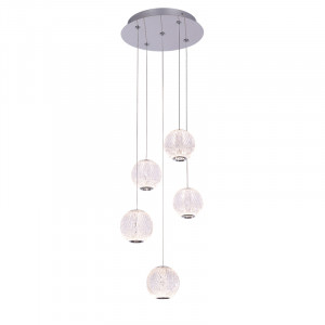 Подвесной светильник Delight Collection MD20001012 MD20001012-5A chrome