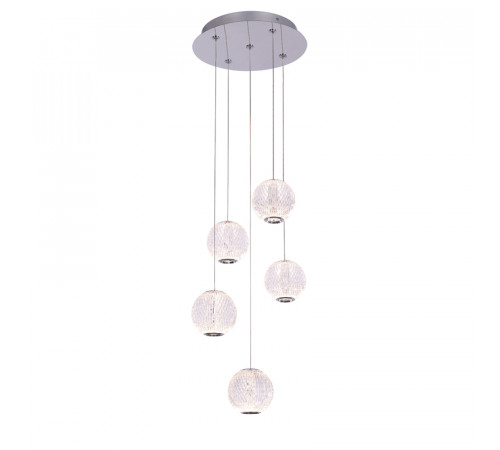 Подвесной светильник Delight Collection MD20001012 MD20001012-5A chrome Подвесной светильник Delight Collection MD20001012 MD20001012-5A chrome