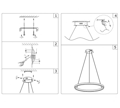 Подвесной светильник Kink Light Тор 08213,19A(3000K)