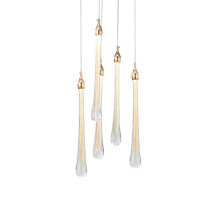 Подвесной светильник Delight Collection Teardrop OM801670-5-G
