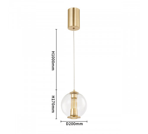 Подвесной светильник Favourite Boble 4551-1P Подвесной светильник Favourite Boble 4551-1P
