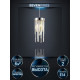 Подвесной светильник Lumien Hall Dzhillian LH0048/2P-CR-CL