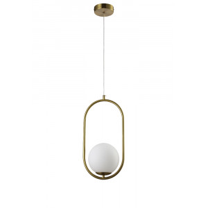 Светильник подвесной Crystal lux CALLE SP1 BRASS