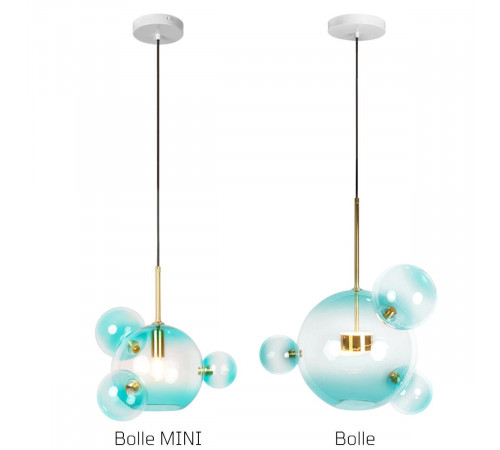 Подвесной светильник Loft IT Bolle 2027-P4 Blue mini Подвесной светильник Loft IT Bolle 2027-P4 Blue mini