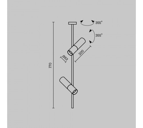 Подвесной светильник Maytoni Elti C021CL-02W Подвесной светильник Maytoni Elti C021CL-02W