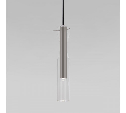 Подвесной светильник Eurosvet Swan 50254/1 LED графит a063279 Подвесной светильник Eurosvet Swan 50254/1 LED графит a063279