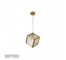 Подвесной светильник iLamp Square 8970-1B GLD