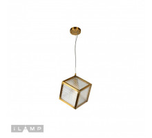 Подвесной светильник iLamp Square 8970-1B GLD