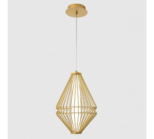 Подвесной светильник Crystal Lux CUADRA SP18W LED GOLD Подвесной светильник Crystal Lux CUADRA SP18W LED GOLD
