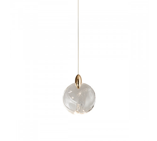 Подвесной светильник Delight Collection OD2440-1 gold/clear