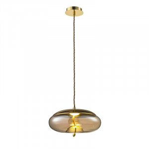 Подвесной светодиодный светильник Lumien Hall Avila LH4110/1PD-GD-AM