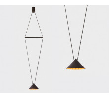 Подвесной светильник Italline IT03-1430 black/orange